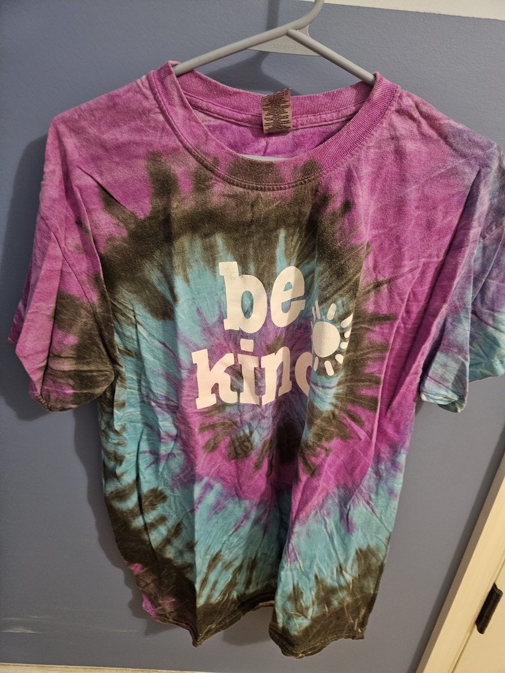 Be Kind Tie Dye T Shirt Size L
